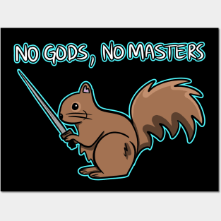 NO GODS, NO MASTERS Posters and Art
